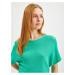 Svetlo zelený dámsky sveter s krátkym rukávom ORSAY