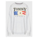 Tommy Jeans Curve Mikina Luxe DW0DW15097 Sivá Relaxed Fit