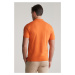 POLOKOŠEĽA GANT REG CONTRAST PIQUE SS RUGGER PUMPKIN ORANGE