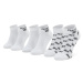 Reebok Súprava 3 párov vysokých ponožiek unisex Cl Fo Ankle Sock 3P GG6674 Biela