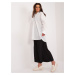 BIELA DLHŠIA OVERSIZE KOŠEĽA LK-KS-509529.13-WHITE