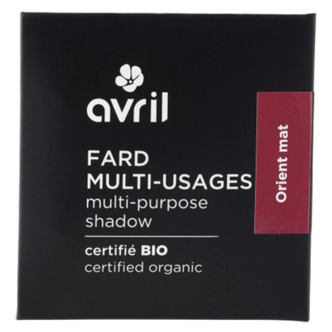 Avril  Certified Organic Eyeshadow - Orient Mat  Očné tiene & podkladové bázy Zlatá