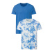 LIVERGY® Pánske tričko, 2 kusy (modrá)