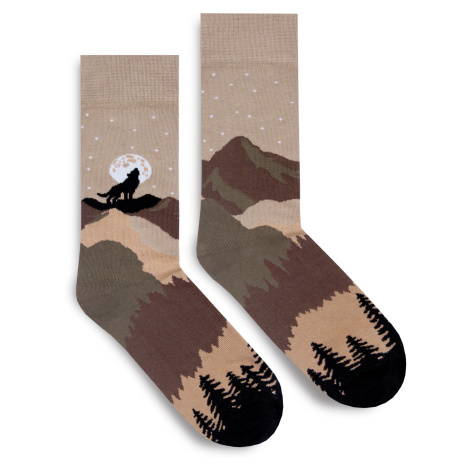 Banana Socks Unisex's Socks Classic Wolf