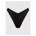 Calvin Klein Swimwear Spodný diel bikín Delta KW0KW01726 Čierna