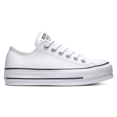 Converse Chuck Taylor All Star Lift Clean Low Top - Dámske - Tenisky Converse - Biele - 561680C