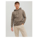 Jack&Jones Mikina 12208157 Hnedá Relaxed Fit