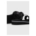 Sandále Napapijri Dahlia dámske, čierna farba, na platforme, NP0A4HKV.041