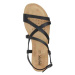 Geox BRIONIA LOW Dámske sandále, čierna, veľkosť