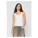 Women's Organic Basic Tank Top 2 Pack - White + White