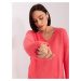 Women's loose coral sweater RUE PARIS