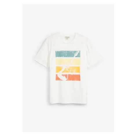 Tričko z čistej bio bavlny bonprix