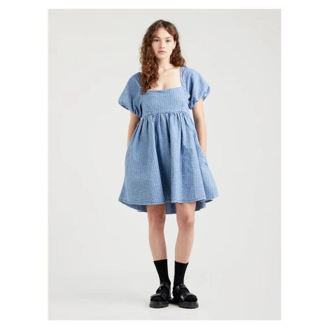 Modré dámske rifľové krátke šaty Levi's® Levi´s