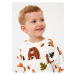 LC Waikiki Crew Neck Long Sleeve Printed Baby Boy Sweatshirt