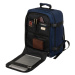 Priestranný cestovný batoh do kabíny s USB portom - Peterson
