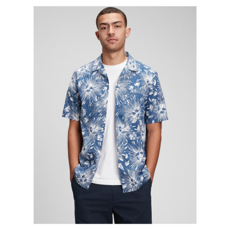 GAP Shirt poplin pattern flowers - Men