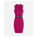 Šaty Karl Lagerfeld Jeans Klj Logo Elastic Tank Dress Ružová