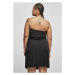 Urban Classics Ladies Viscose Short Bandeau Dress black