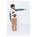Detská bavlnená košeľa s dlhým rukávom Marc Jacobs s potlačou