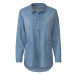 esmara® Dámska rifľová košeľová bunda (modrá)
