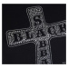 Tričko metal ROCK OFF Black Sabbath Cross Čierna