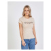 Beige Women's T-Shirt Guess Kimetz - Women