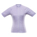 Women's cycling jersey with cool-dry ALPINE PRO SAGENA pastel lilac variant pa