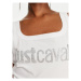 Just Cavalli Top 76PAME03 Biela Regular Fit