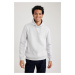 DEFACTO Regular Fit Shawl Collar Thick Sweatshirt