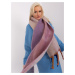 Purple women's long scarf