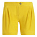 Liu Jo Kožené šortky C19189 P0338 Žltá Regular Fit