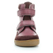 Bundgaard Basil Strap II Tex Dark Rose zimní barefoot boty 23 EUR