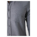 Trendyol Gray Male Melanj Lumberjack Slim Fit Shirt