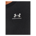 Under Armour Mikina Essential Flc Os Crew 1379475 Čierna Loose Fit