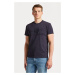 TRIČKO GANT REG TONAL SHIELD SS T-SHIRT EVENING BLUE