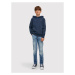 Jack&Jones Junior Mikina Star 12213100 Tmavomodrá Regular Fit