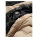 Čierno-béžová pánska zimná bunda ALPINE PRE EGYP