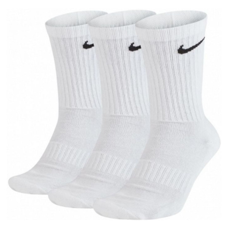 Unisex ponožky Everyday Cushion Crew SX7664-100 White - Nike