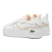 Lacoste Sneakersy L004 Platform 747CFA0028 Biela