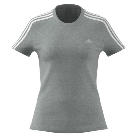 ADIDAS Dám. tričko Loungewear Essentials Farba: Šedá