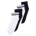 Trendyol Black Unisex 4-Pack Striped Ankle Cotton Socks