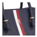 Tommy Hilfiger Kabelka Th Emblem Satchel Corp AW0AW15286 Tmavomodrá