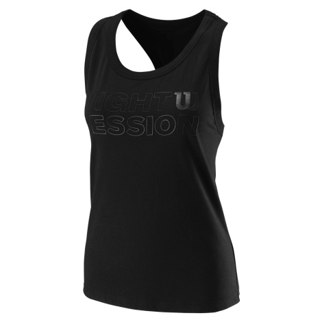 Dámské tílko Wilson Night Session Tech Tank Black