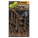 Fox závesky edges camo silk lead clips & pegs 10 ks veľkosť 10