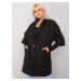 RUE PARIS Black oversized coat