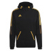 adidas TIRO HOODY WR Pánska mikina, čierna, veľkosť