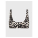 Dámska plavková podprsenka KWKW02489 0GM Leopard - Calvin Klein