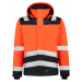 Tricorp Midi Parka High Vis Bicolor Unisex pracovní bunda T51 fluorescenčná oranžová