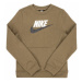 Nike Mikina Club Fleece BV0785 Zelená Standard Fit