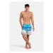 ARENA Surferské šortky 'BEACH BOXER PLACED'  kobaltovomodrá / azúrová / sépiová / biela